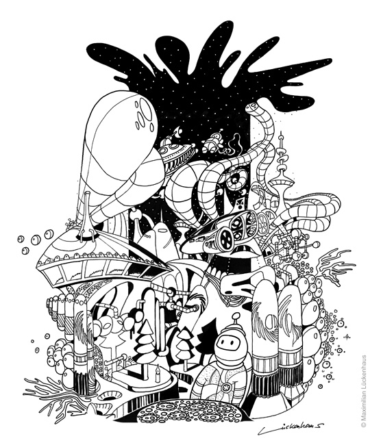 Doodle (Werkreihe Munich Artists Challenge 06/2015)