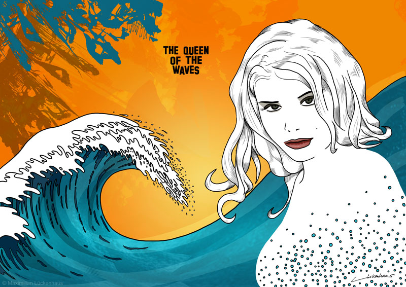 the queen of the waves