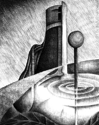 Kunstwerk: Schnittstelle der Zukunft