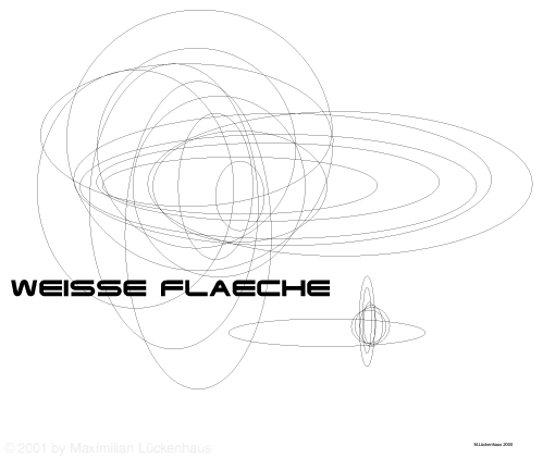 Kunstwerk: Weisse Flaeche
