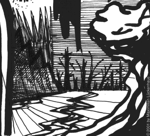 Kunstwerk: Elch Part 1 (Vision eines Schlachtfelds)