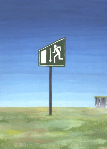 Kunstwerk: Das Ende der Welt